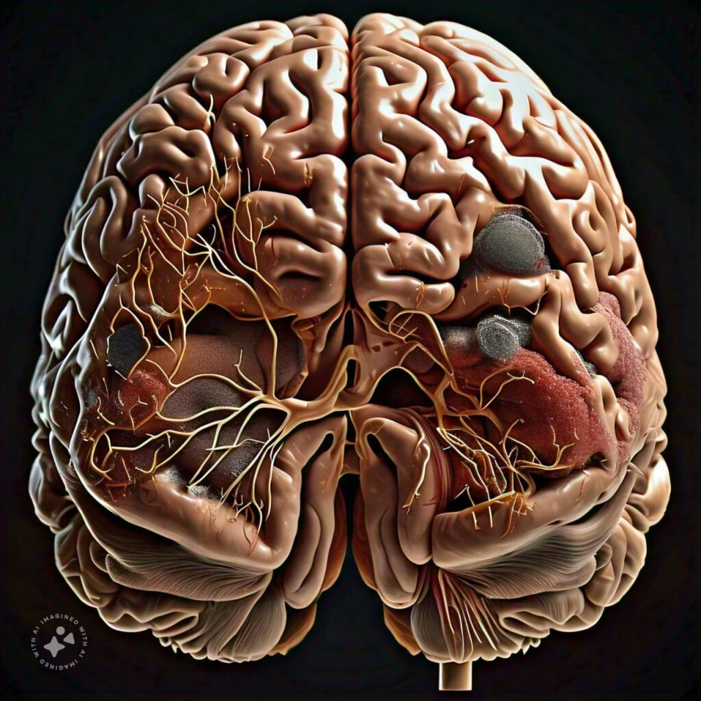 Brain image by Meta used by Hi-tech Hospital