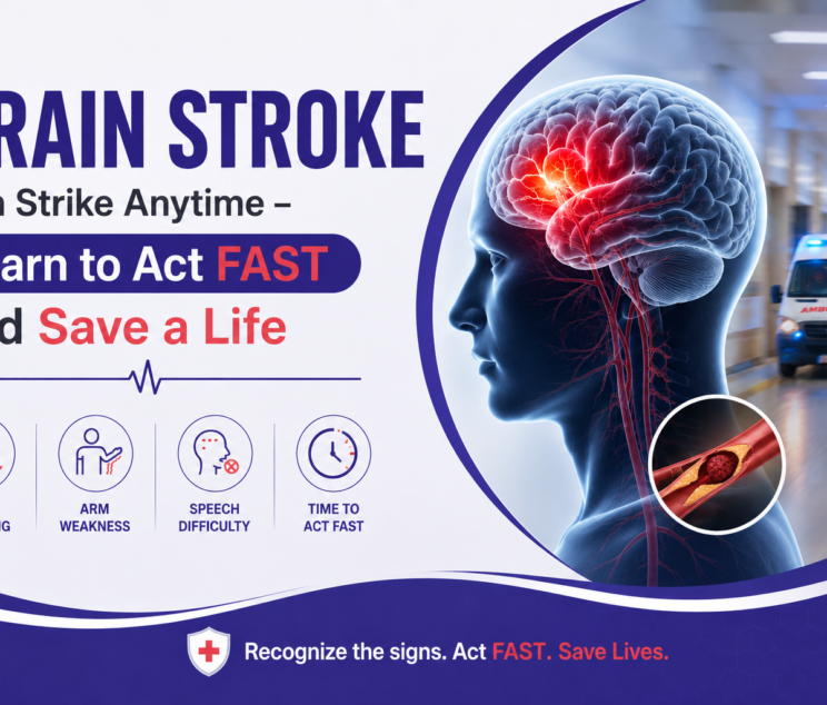 Brain Stroke Can Strike Anytime – Learn to Act FAST and Save a Life By Hi-Tech Hospital