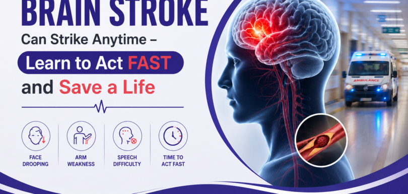 Brain Stroke Can Strike Anytime – Learn to Act FAST and Save a Life By Hi-Tech Hospital
