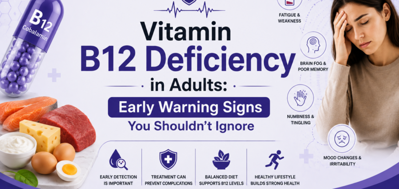 Vitamin B12 Deficiency in Adults: Early Warning Signs You Shouldn’t Ignore