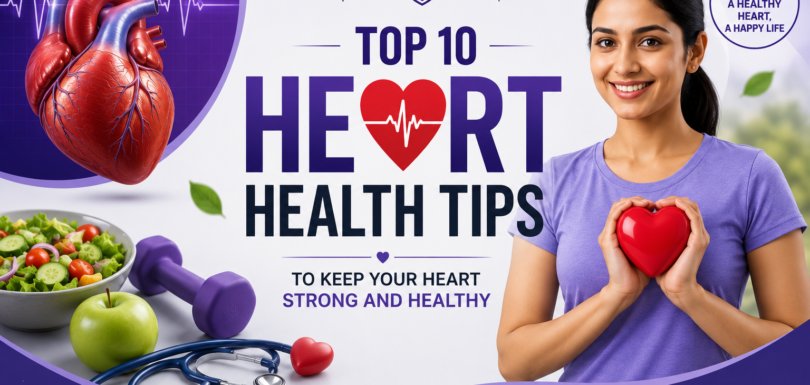 Top 10 Heart Health Tips to Keep Your Heart Strong and Healthy