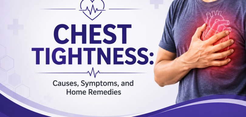 Chest Tightness: Causes, Symptoms, and Home Remedies