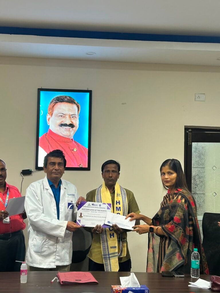Employee Month of August 2026- Hi-Tech Medical College & Hospital Bhubaneswar 5