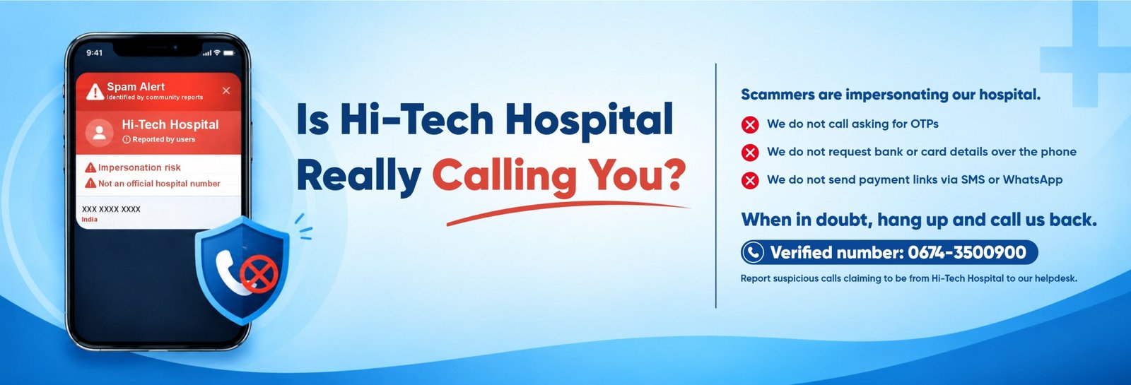 Hi-Tech Spam Awareness Poster