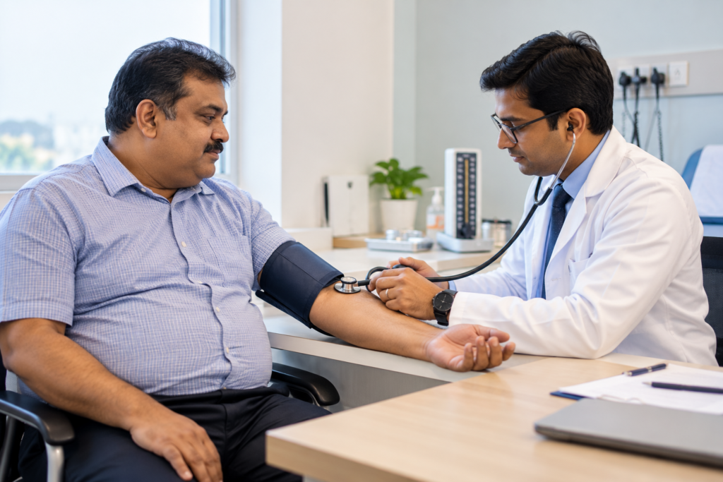 health Checkup by hitech hosptial
